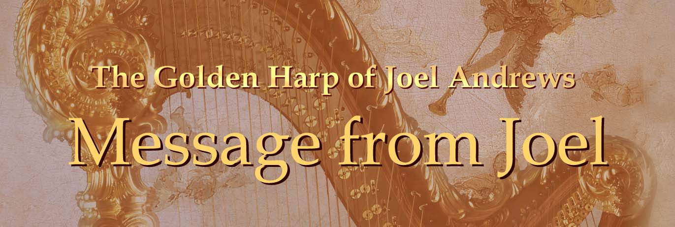 A Message from Joel Andrews