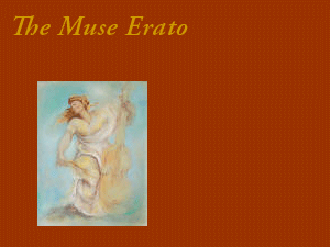 The Muse Erato Copyright 1998